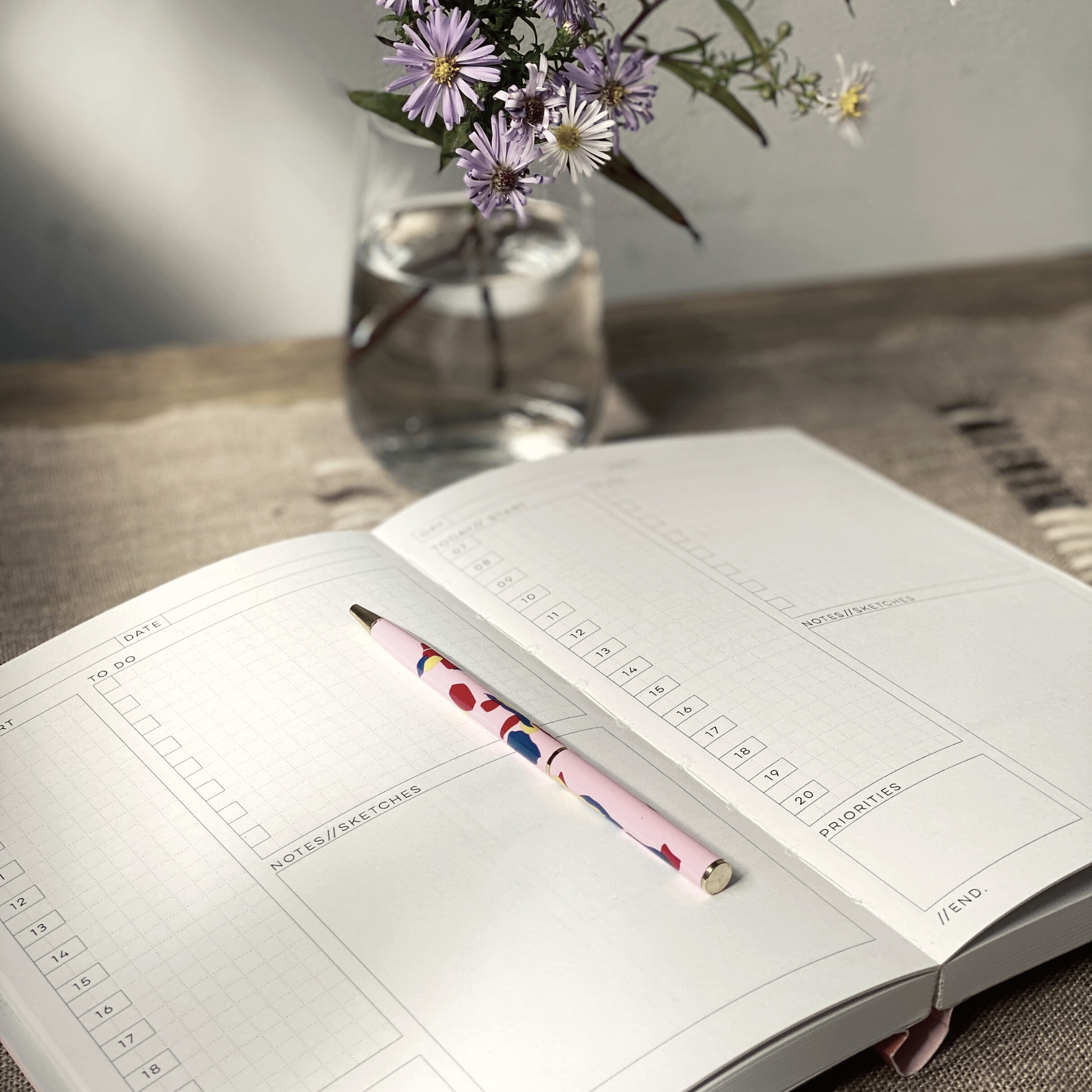 Daily Undated Planner A5 - Madrid No. 1