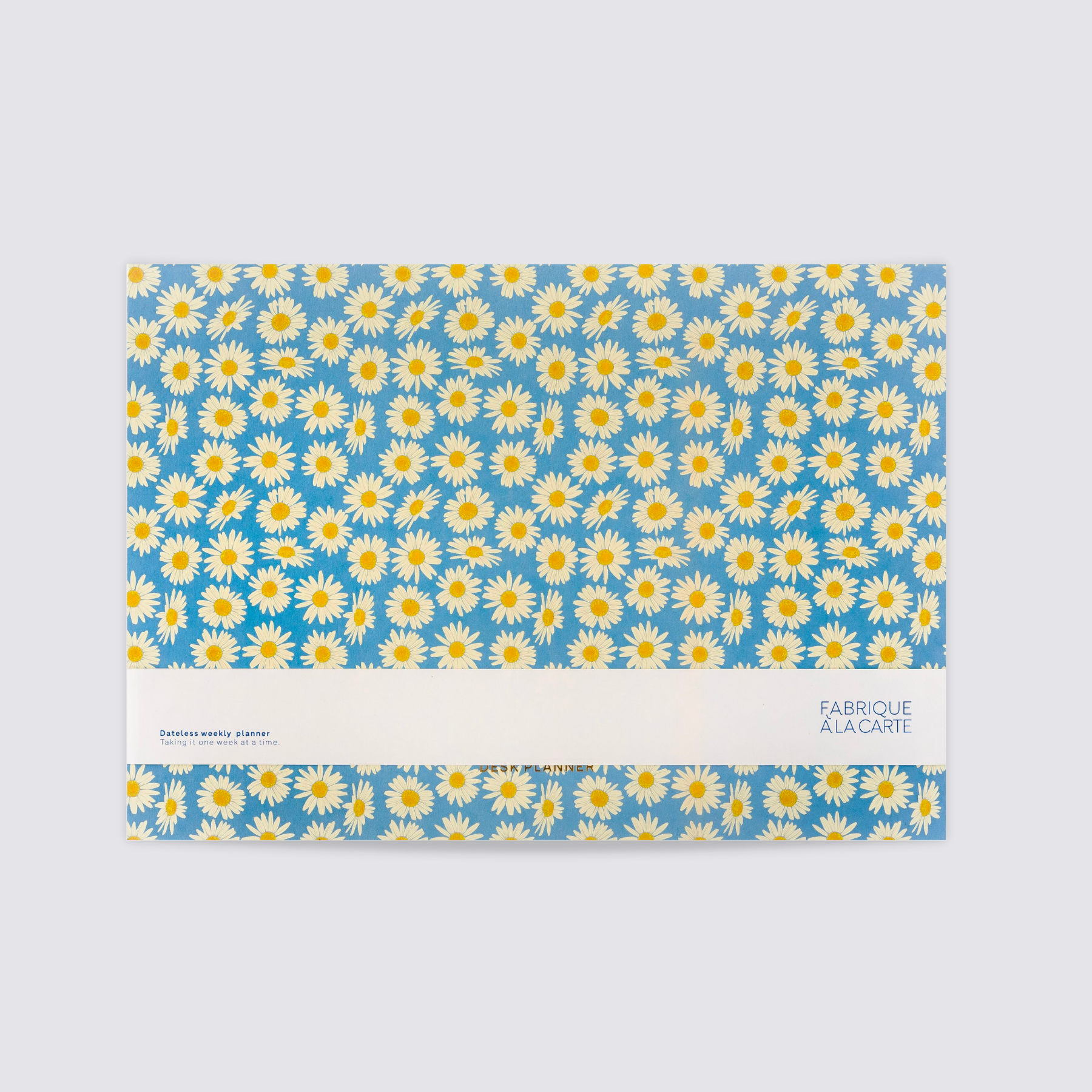 Desk Planner - Daisy Print