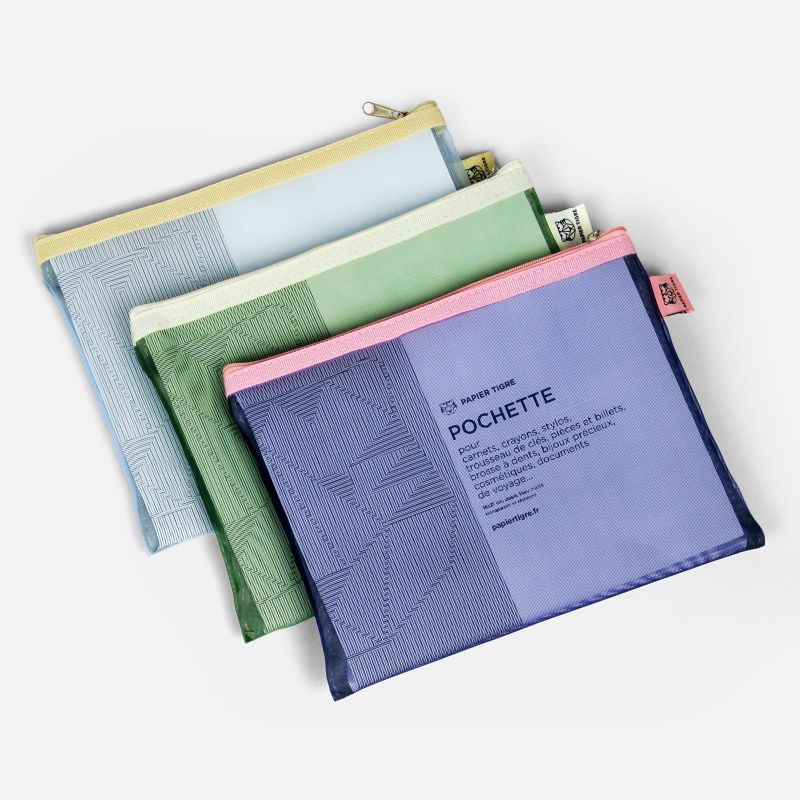 mesh pencil cases