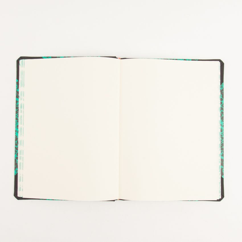Colour Cloud A5 Notebook - Green