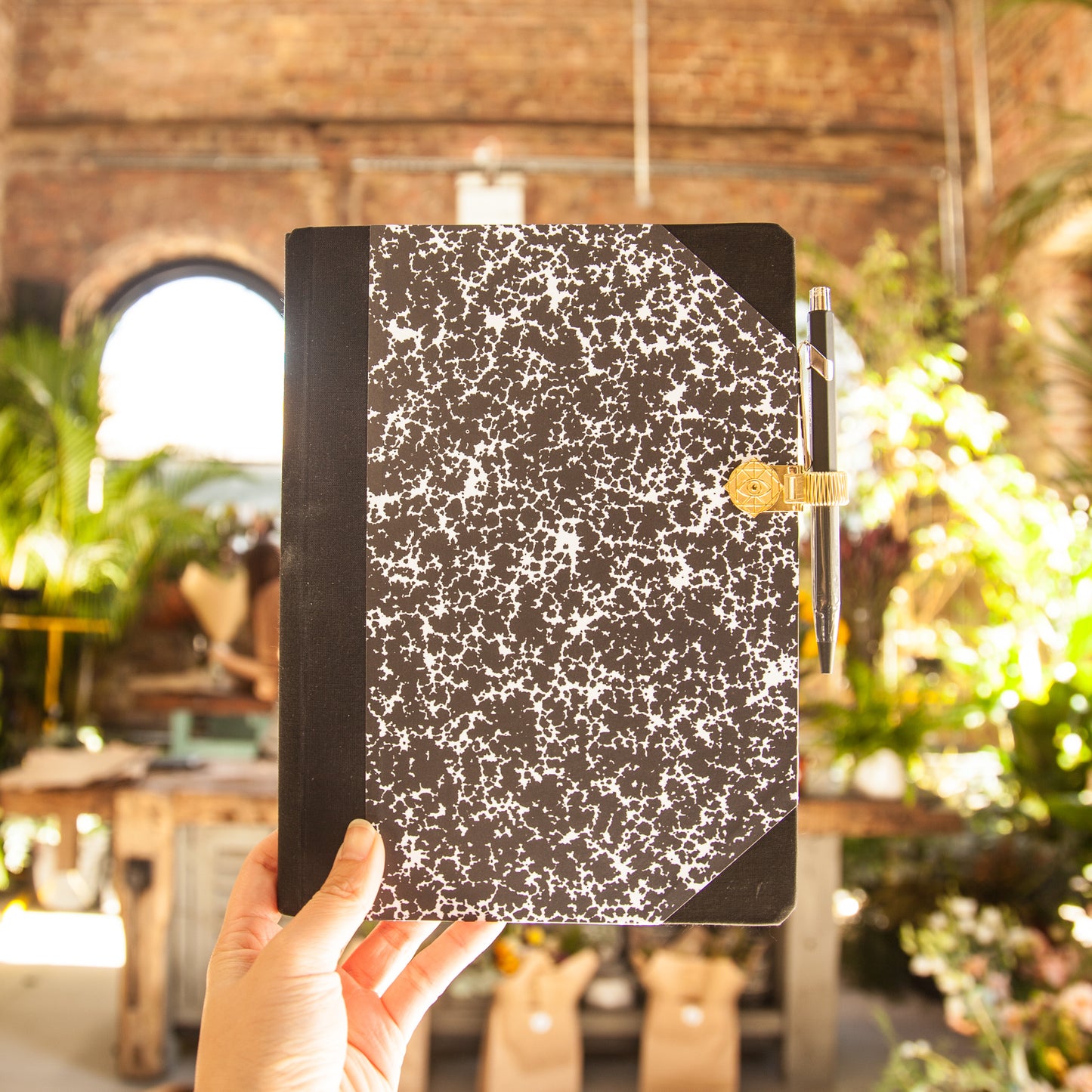 Colour Cloud A5 Notebook - Green