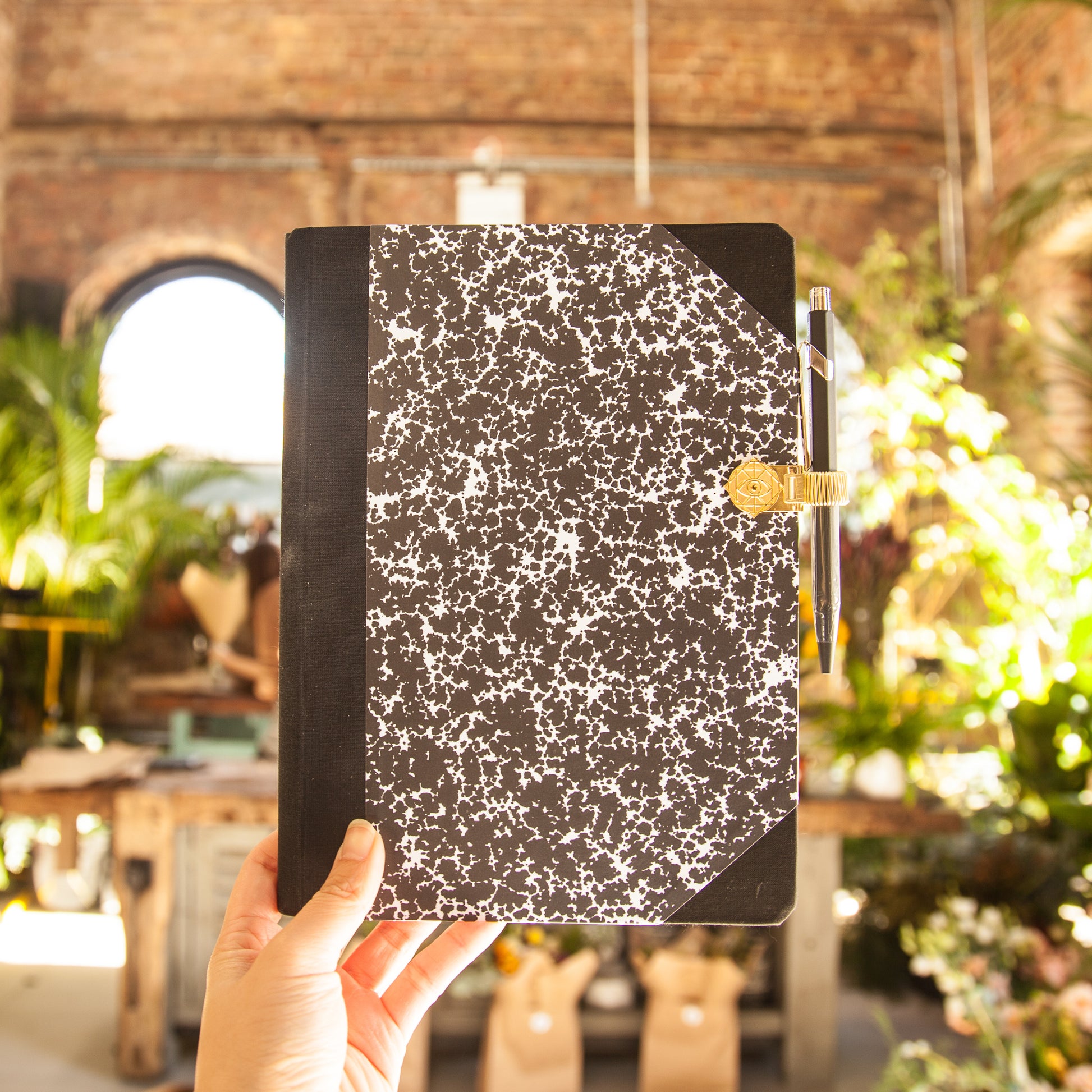Colour Cloud A5 Notebook - Green