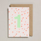 1st birthday card
