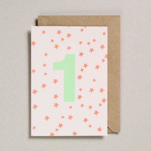 1st birthday card