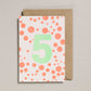 5th birthday card