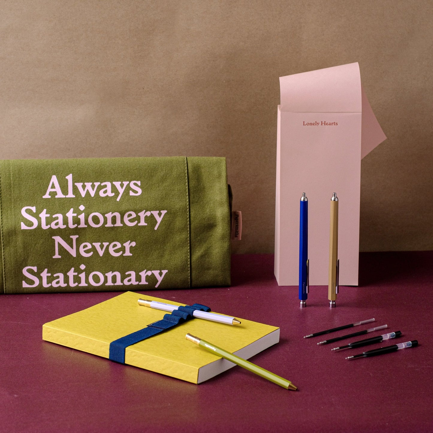 Ultimate Stationery Stash - Limoncello / Dot Grid Paper