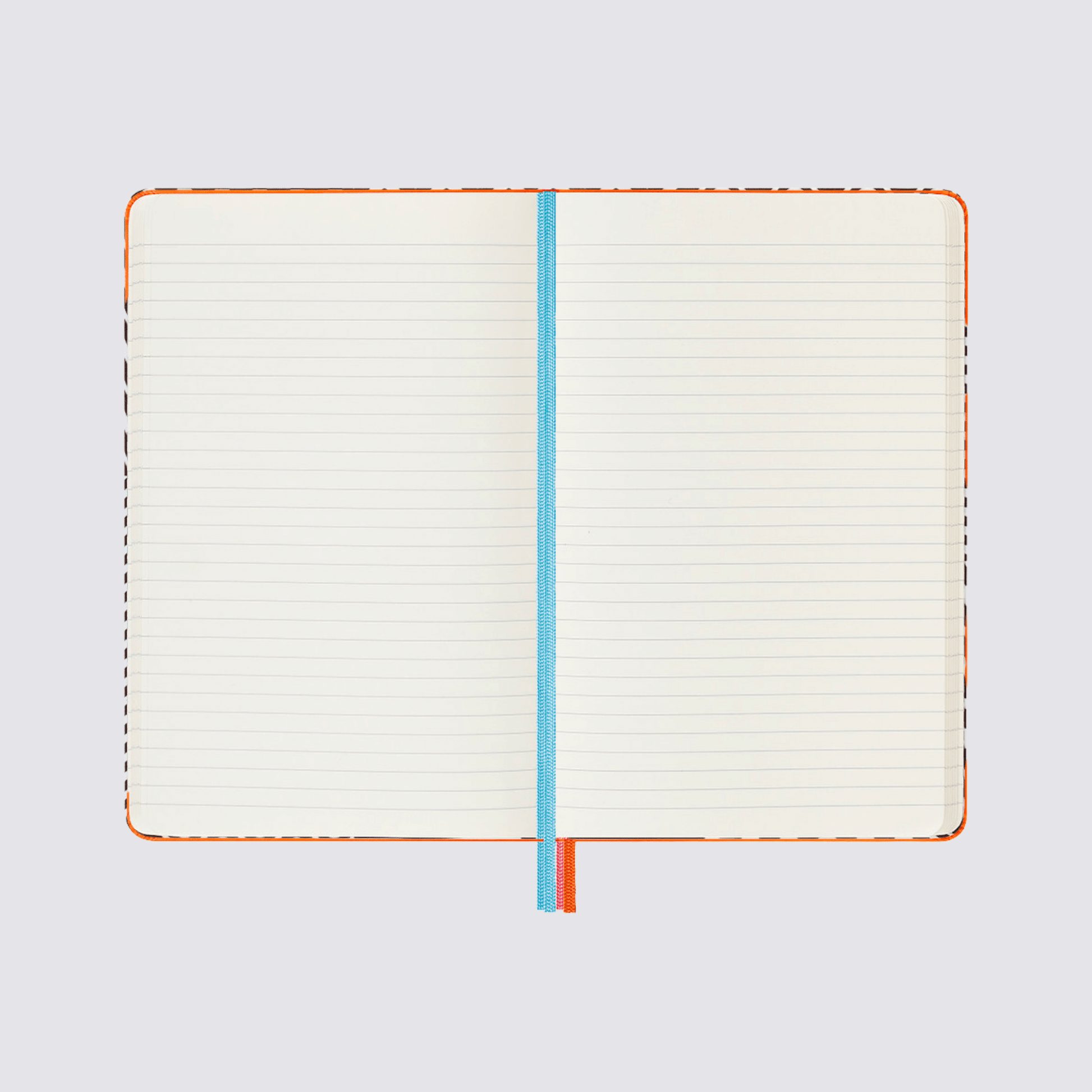 Missoni Hard Cover Ruled Notebook Orange - Large