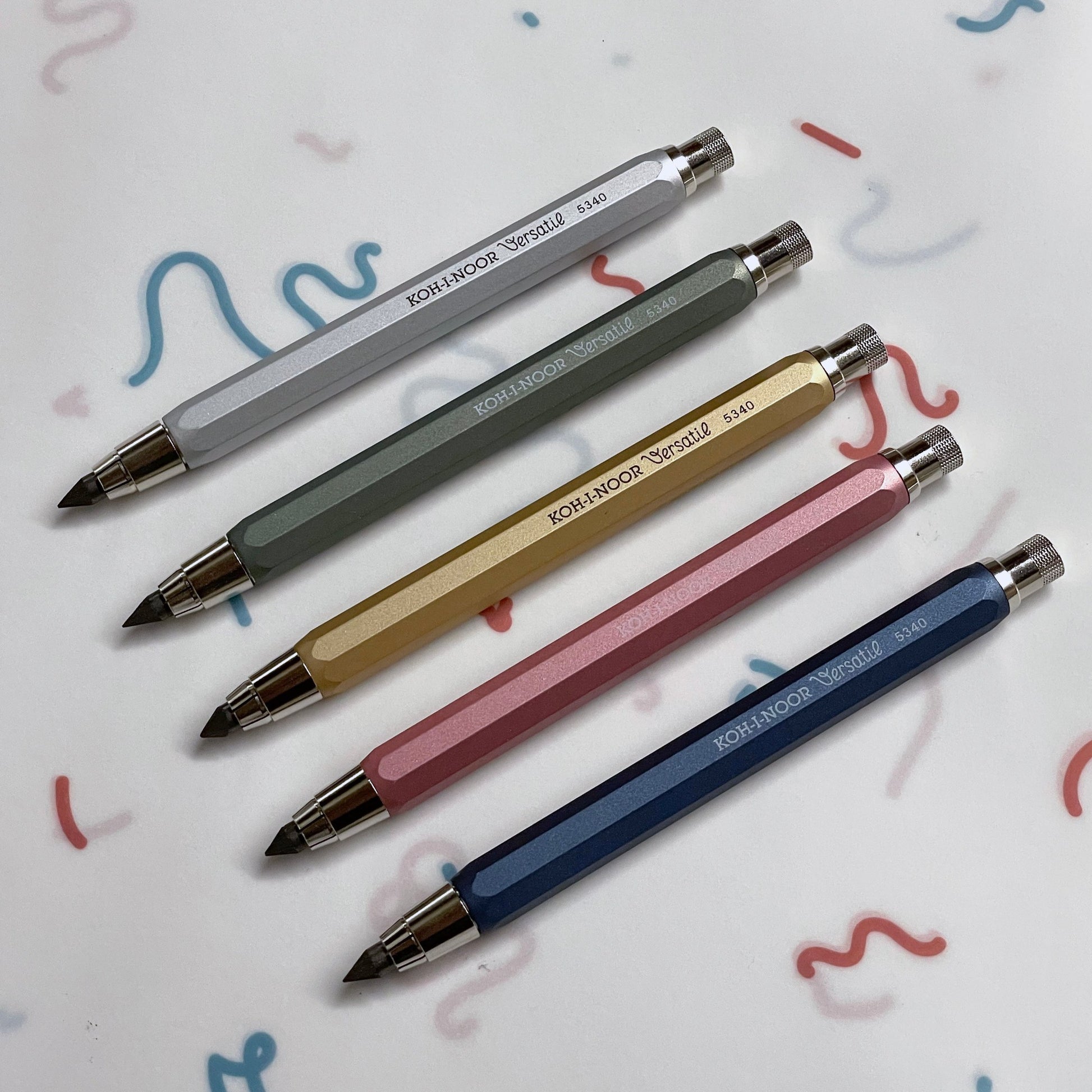 Chunky Mechanical Pencil - Blue