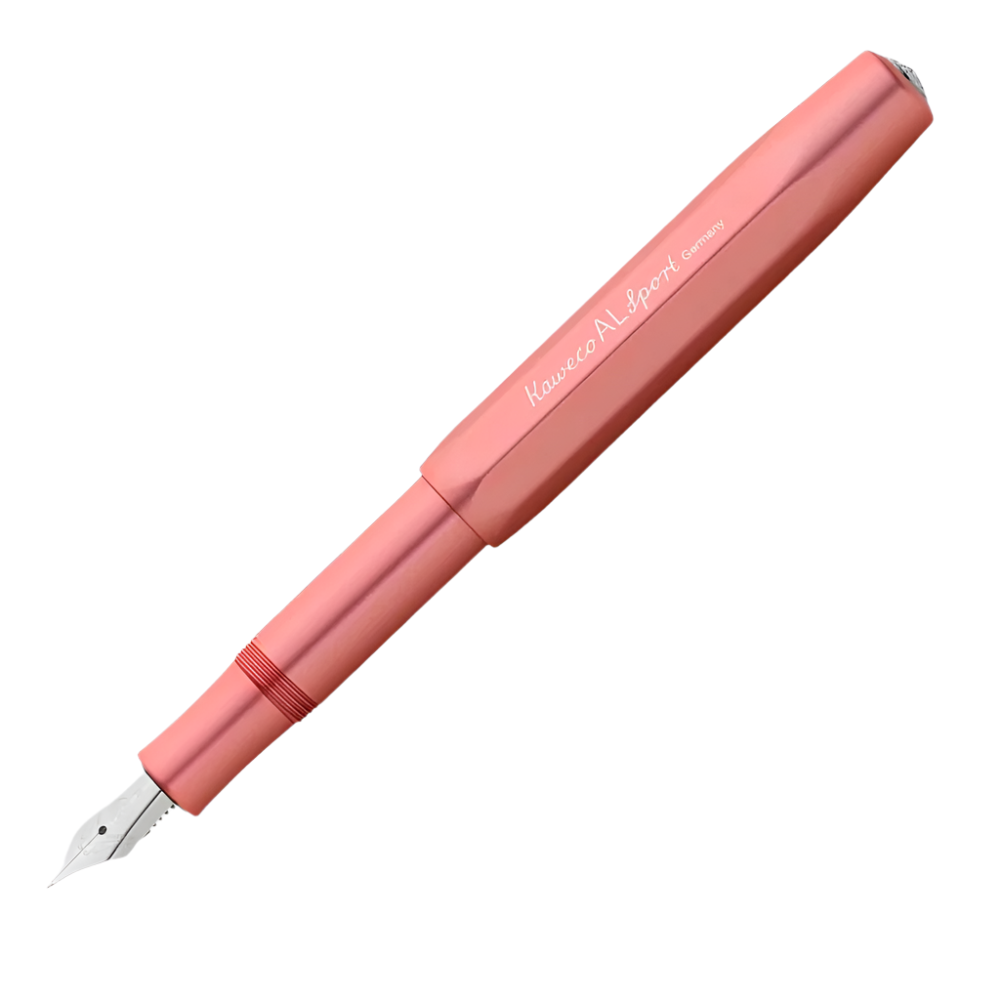 Aluminium Sport Fountain Pen - Rose Gold