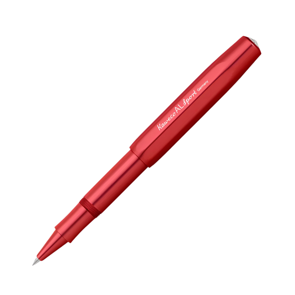 Aluminium Sport Rollerball - Deep Red