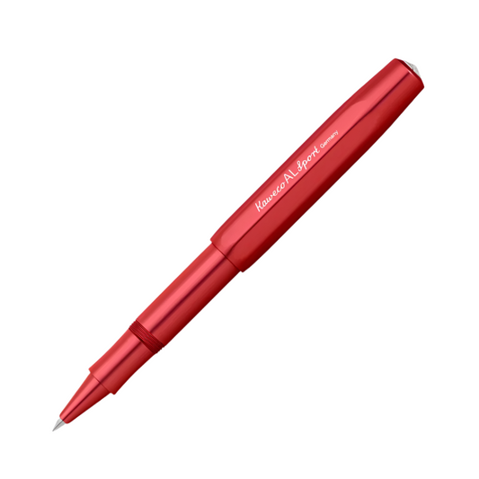 Aluminium Sport Rollerball - Deep Red