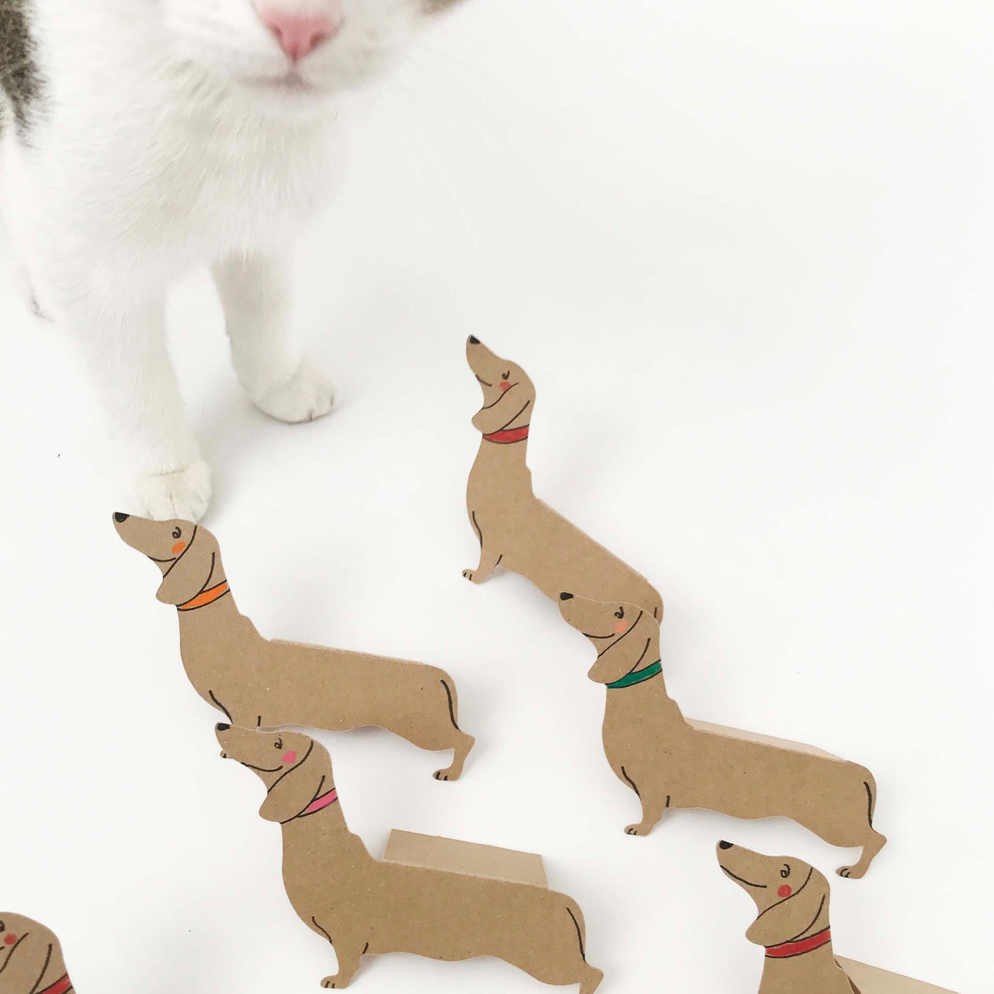 Place Cards - Standing Dachshund