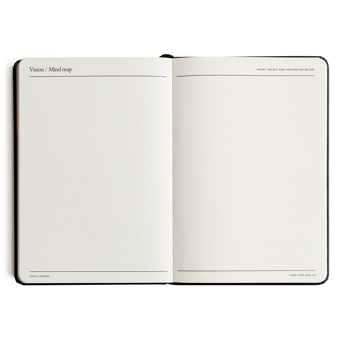 Goals Journal - Teal Green