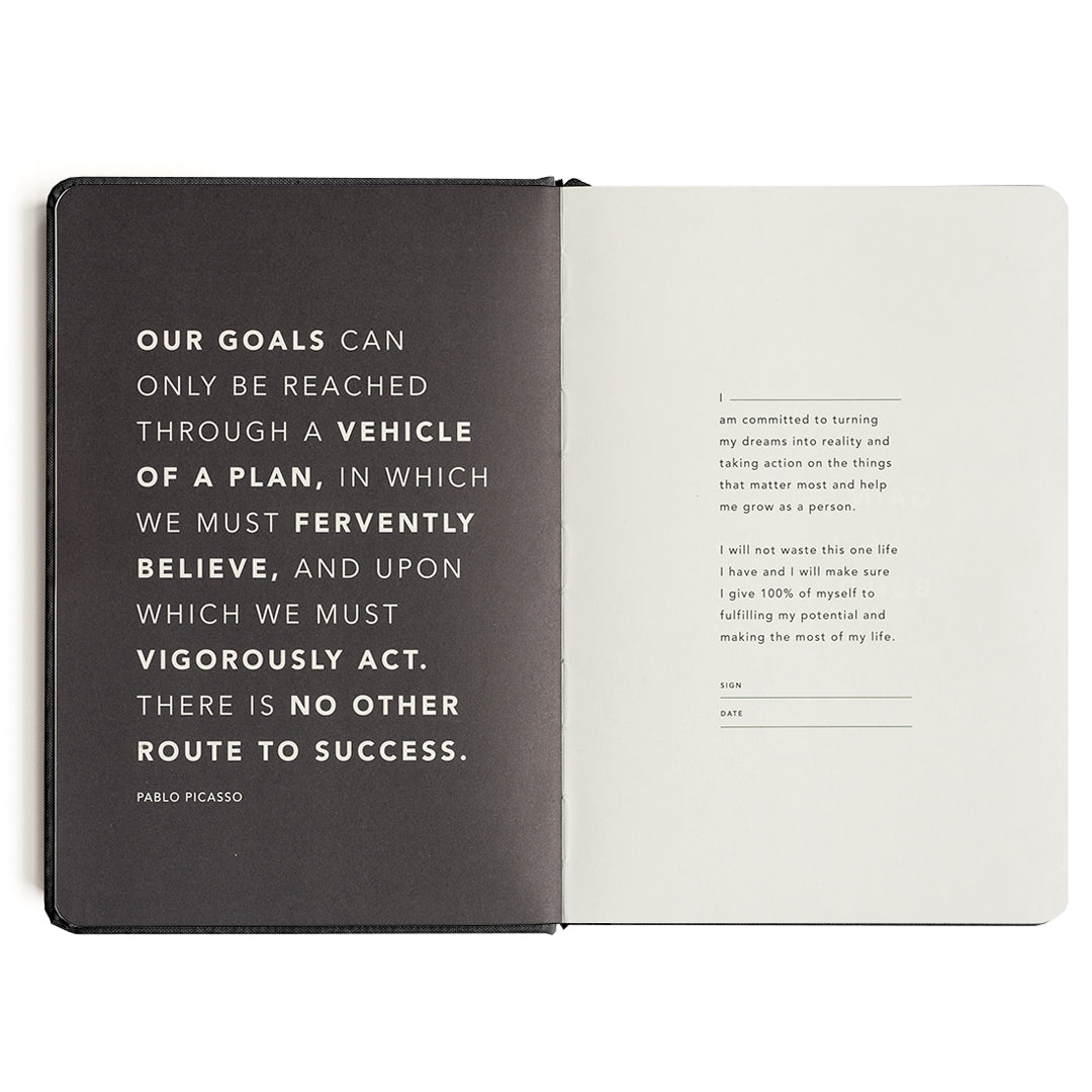 Goals Journal - Teal Green