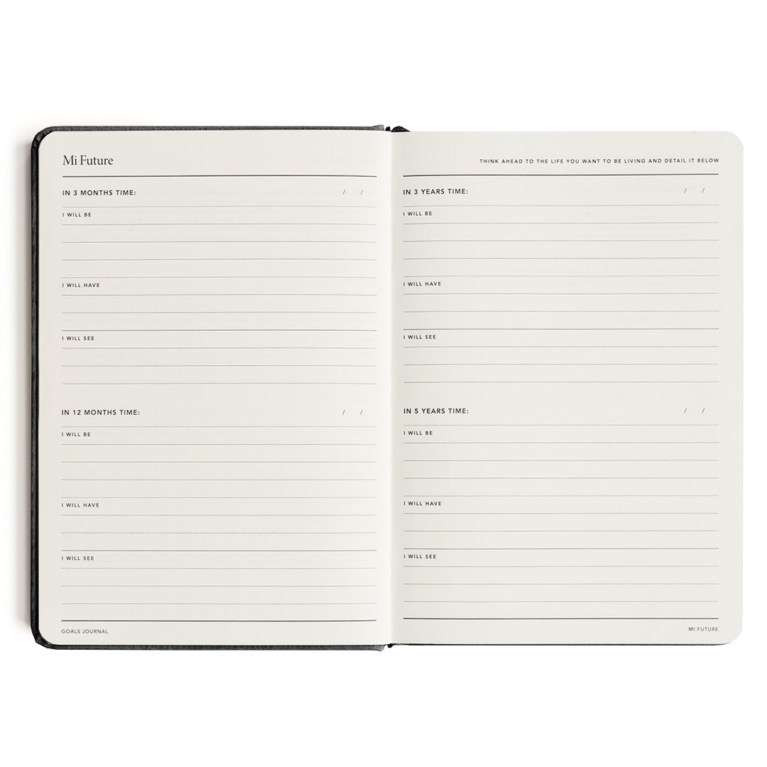 Goals Journal - Teal Green