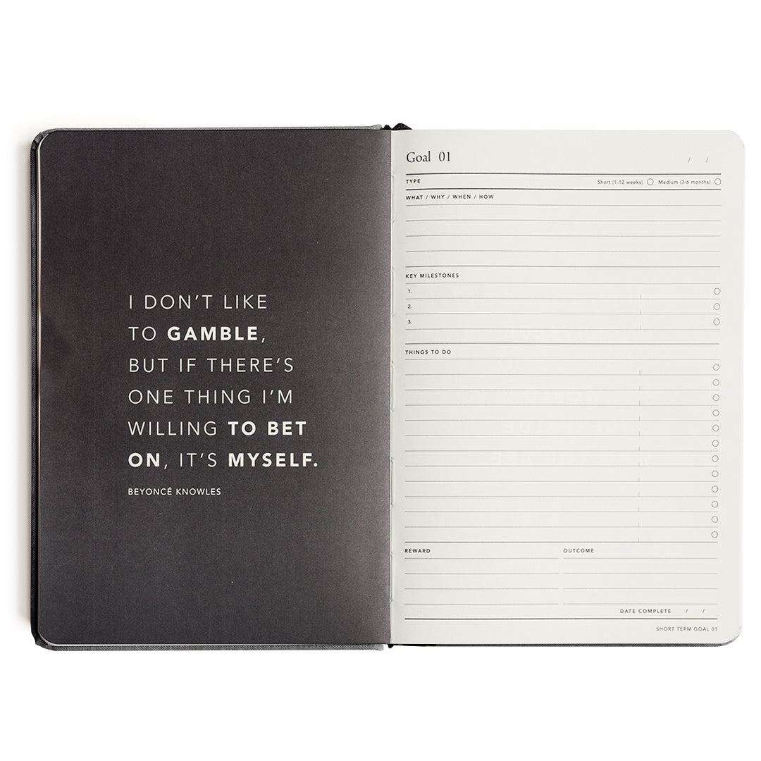 Goals Journal - Teal Green