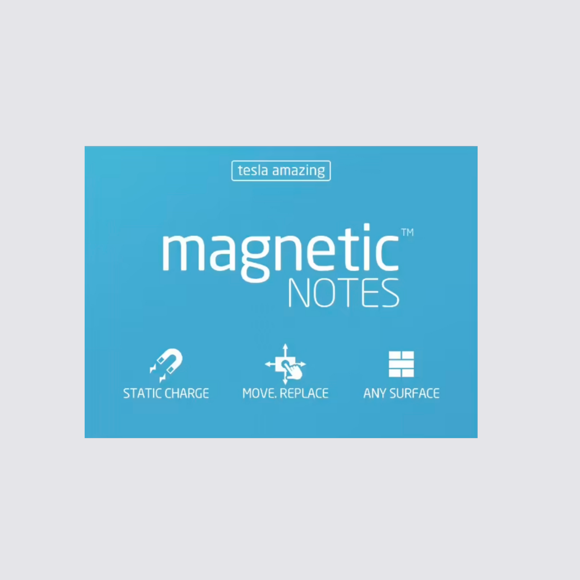 Magnetic Notes - Aqua