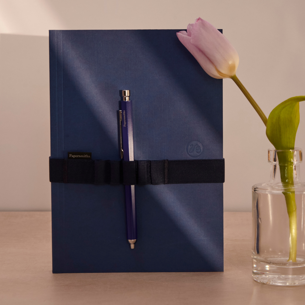Navy notebook