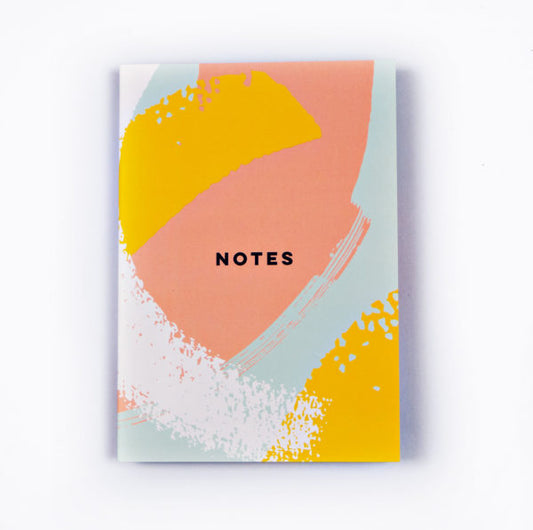 Dot Grid A5 Notebook - Pastel Giant Brush