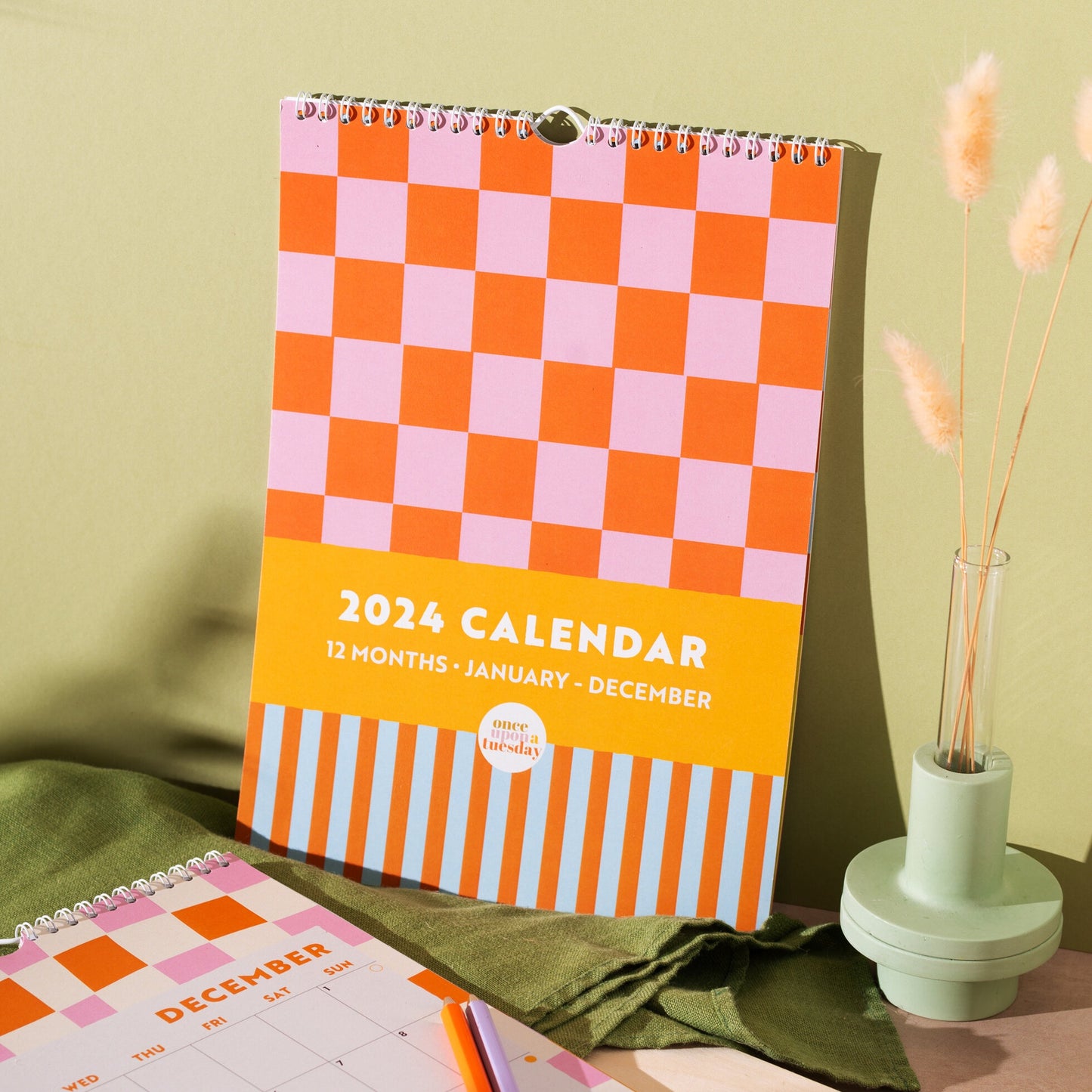 A4 calendar 2024