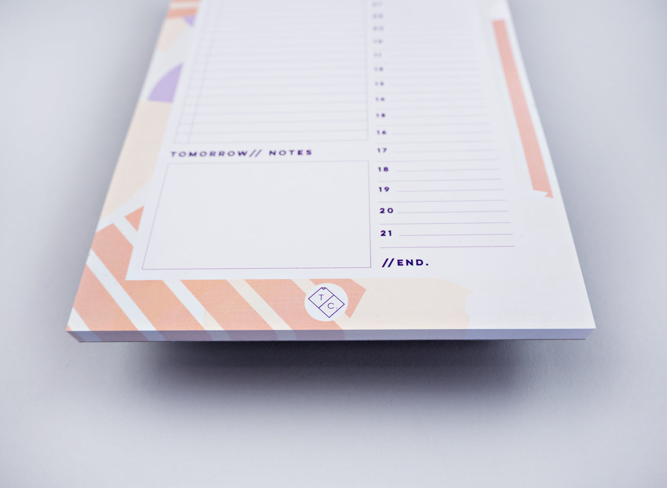 Daily Planner Pad - Spots & Stripes