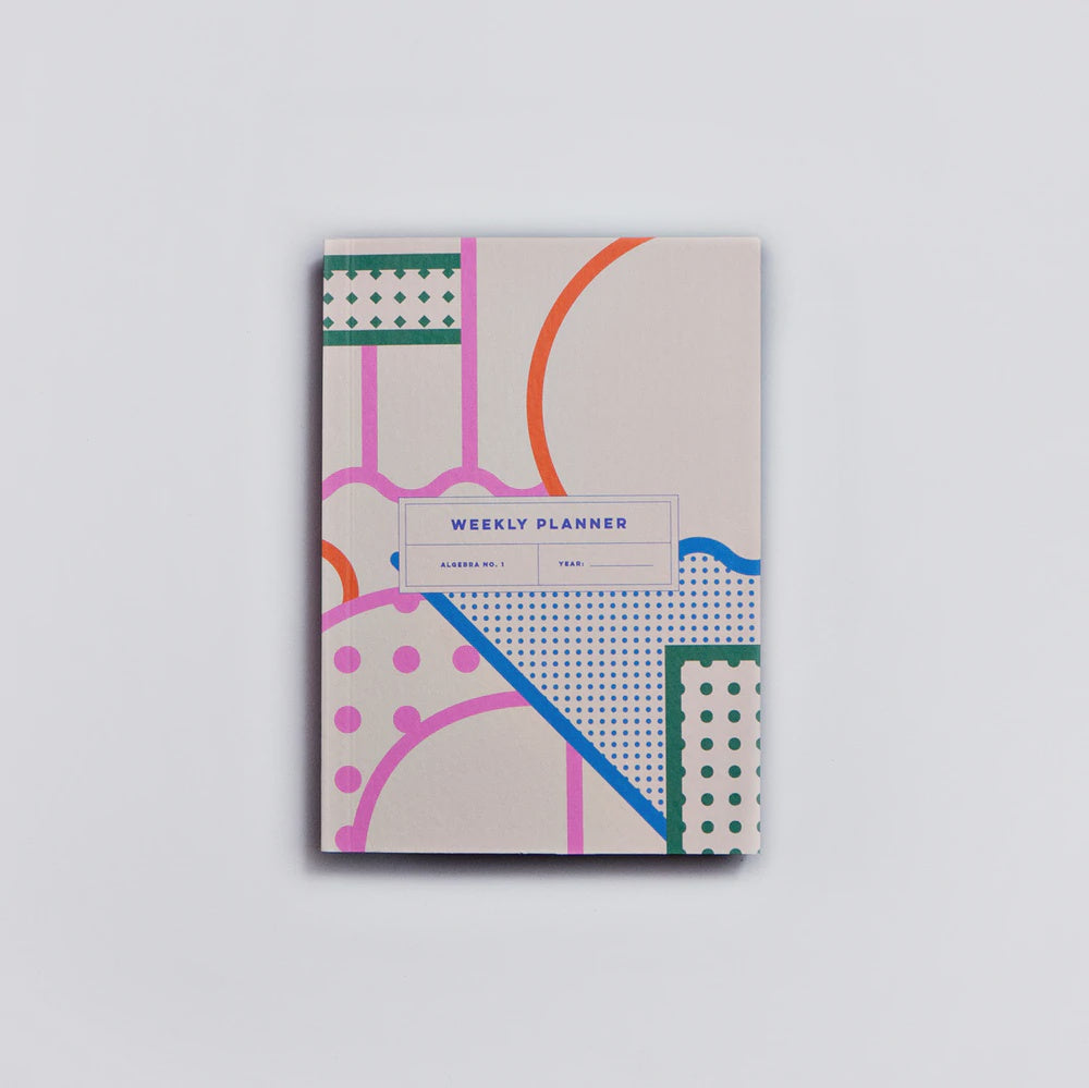 Weekly Undated Planner Algebra No. 1 - Pocket Size