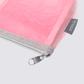 Pink Mesh Pencil Case