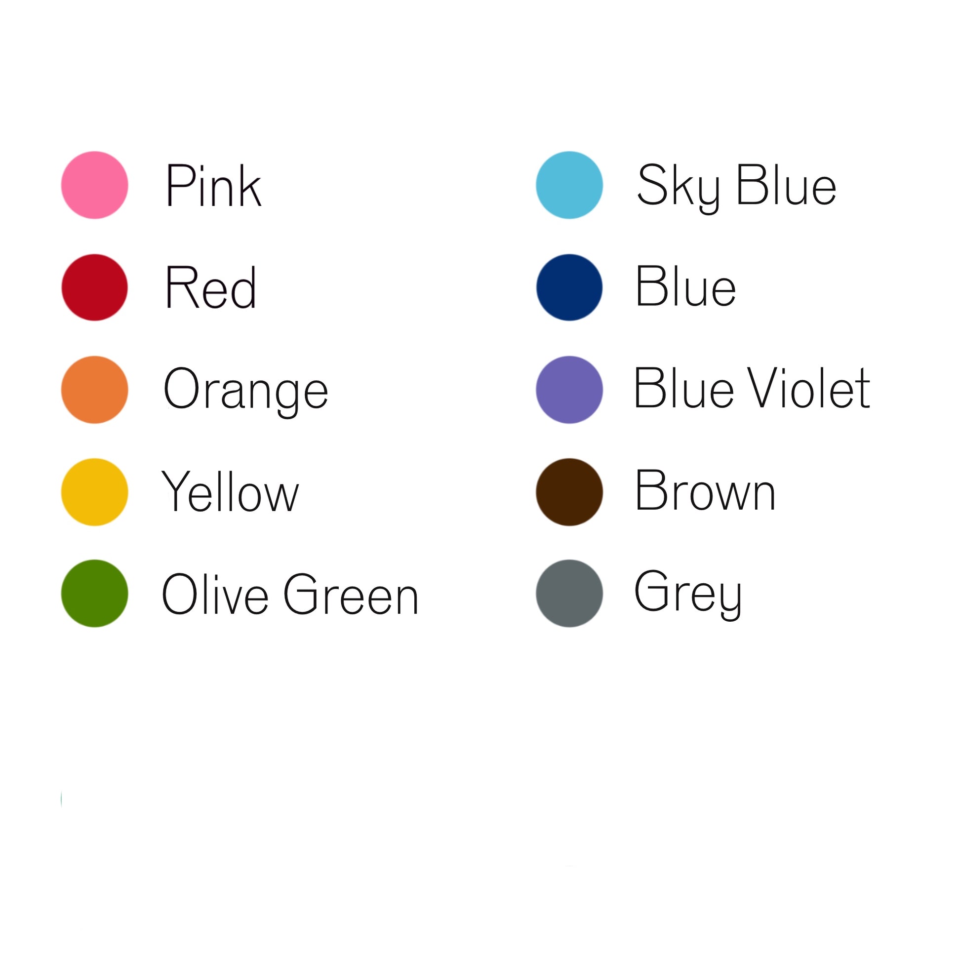 Brush Sign Pen - Set of 10 Primary
