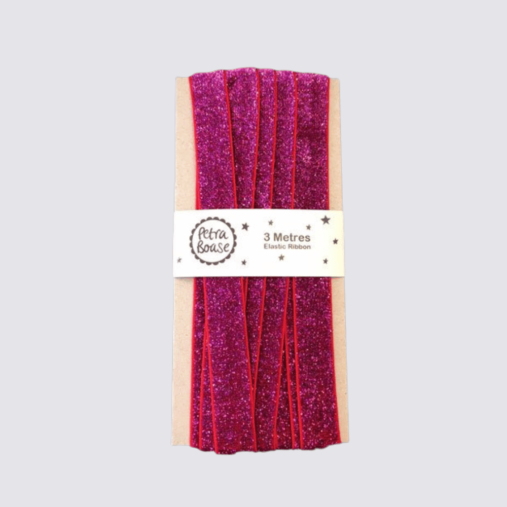 Glitter Ribbon - Pink