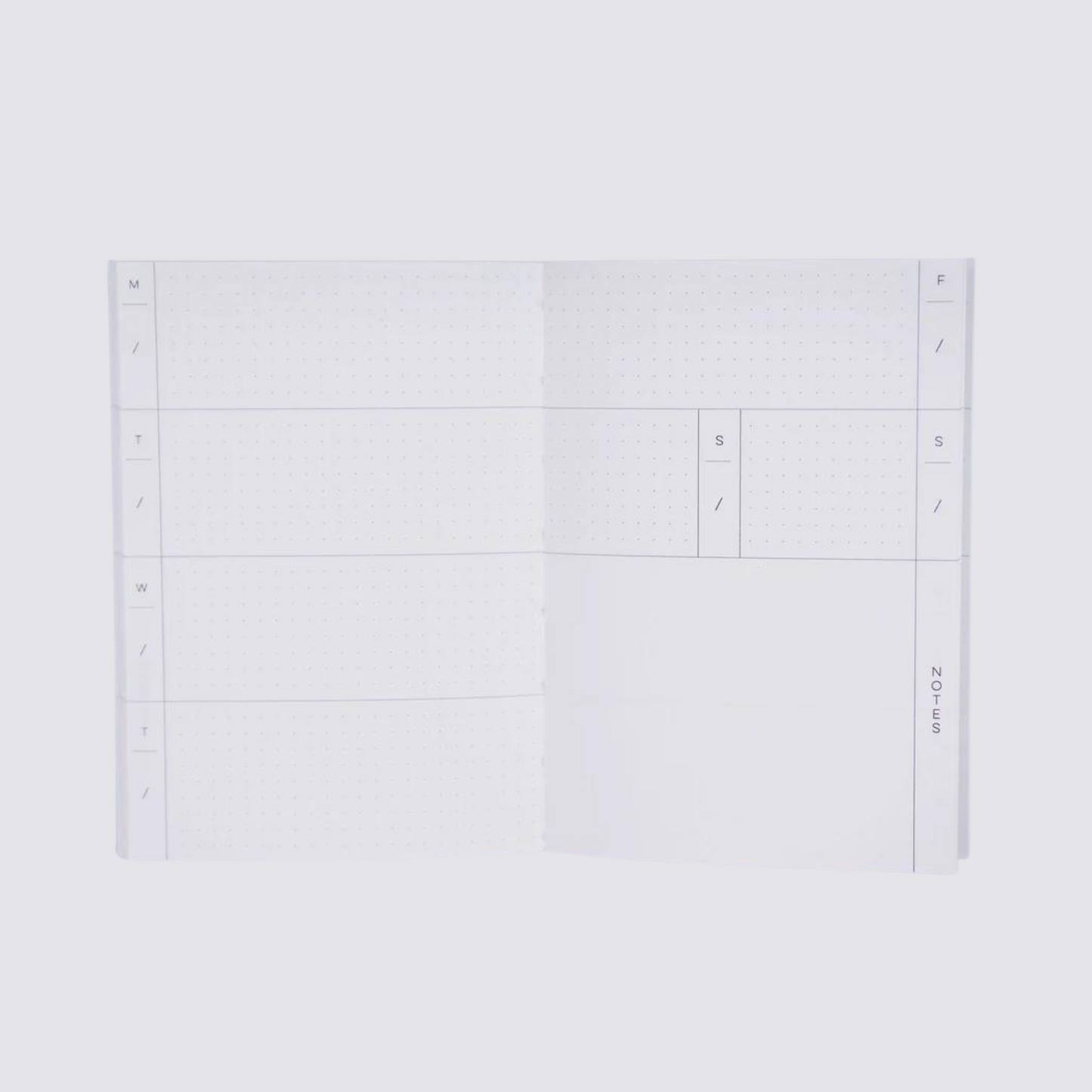 Weekly Undated Planner Algebra No. 1 - Pocket Size