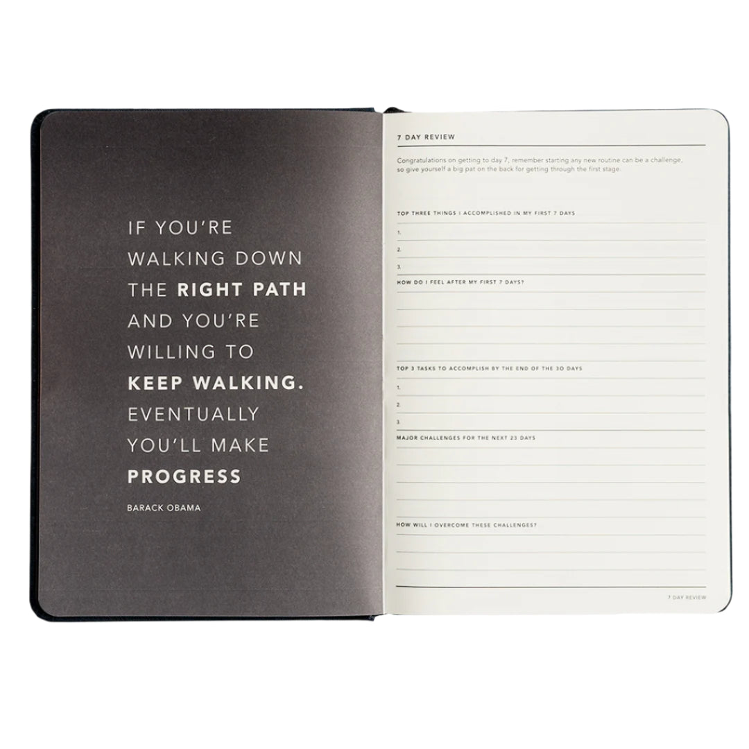 inside migoals progress journal