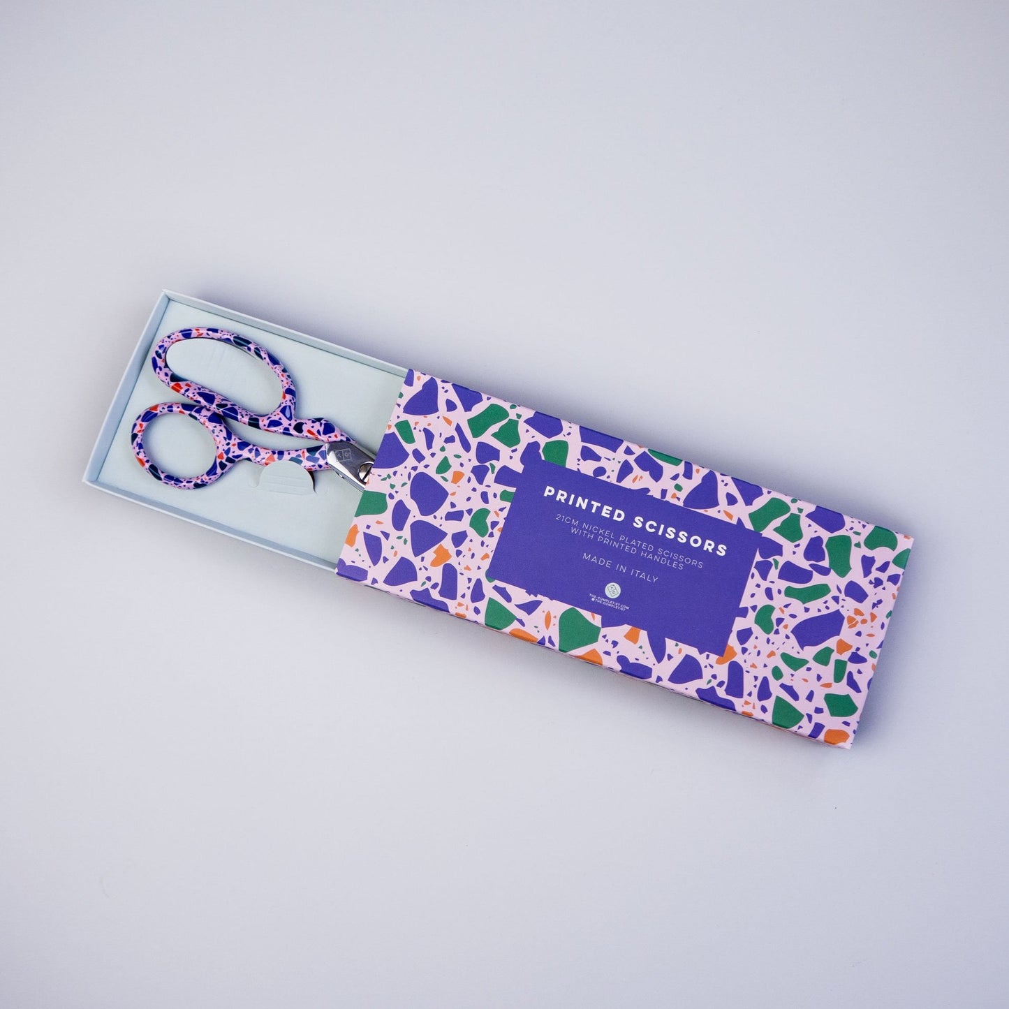 Patterned Tailors Scissors - Terrazzo Purple