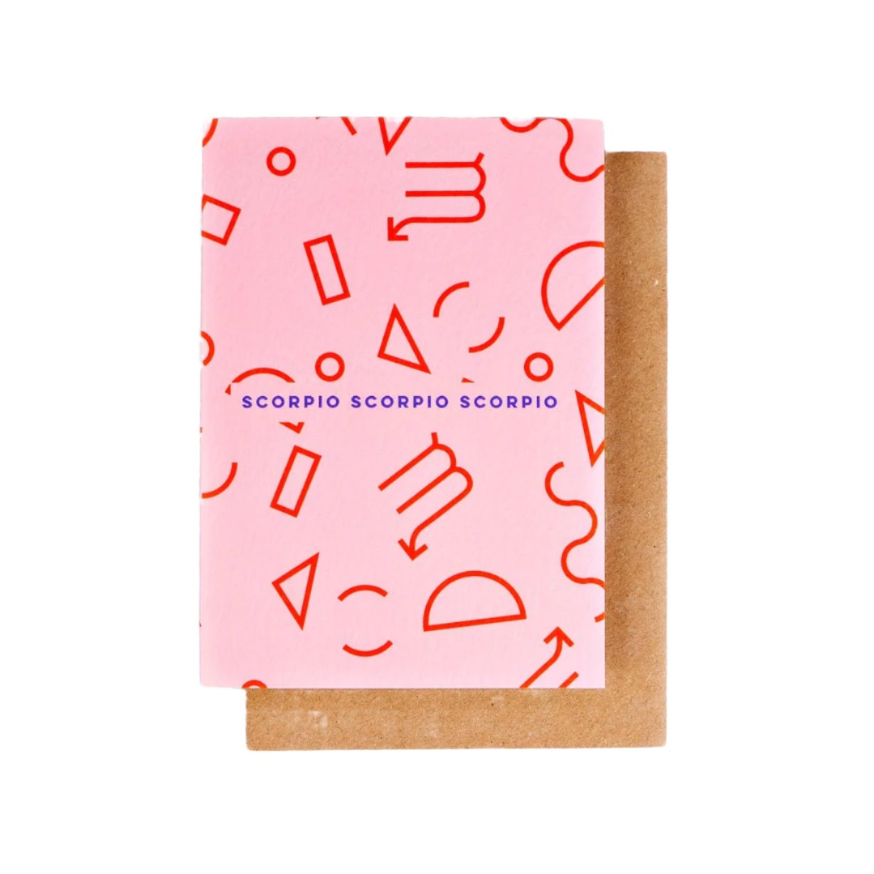 Scorpio Birthday Card