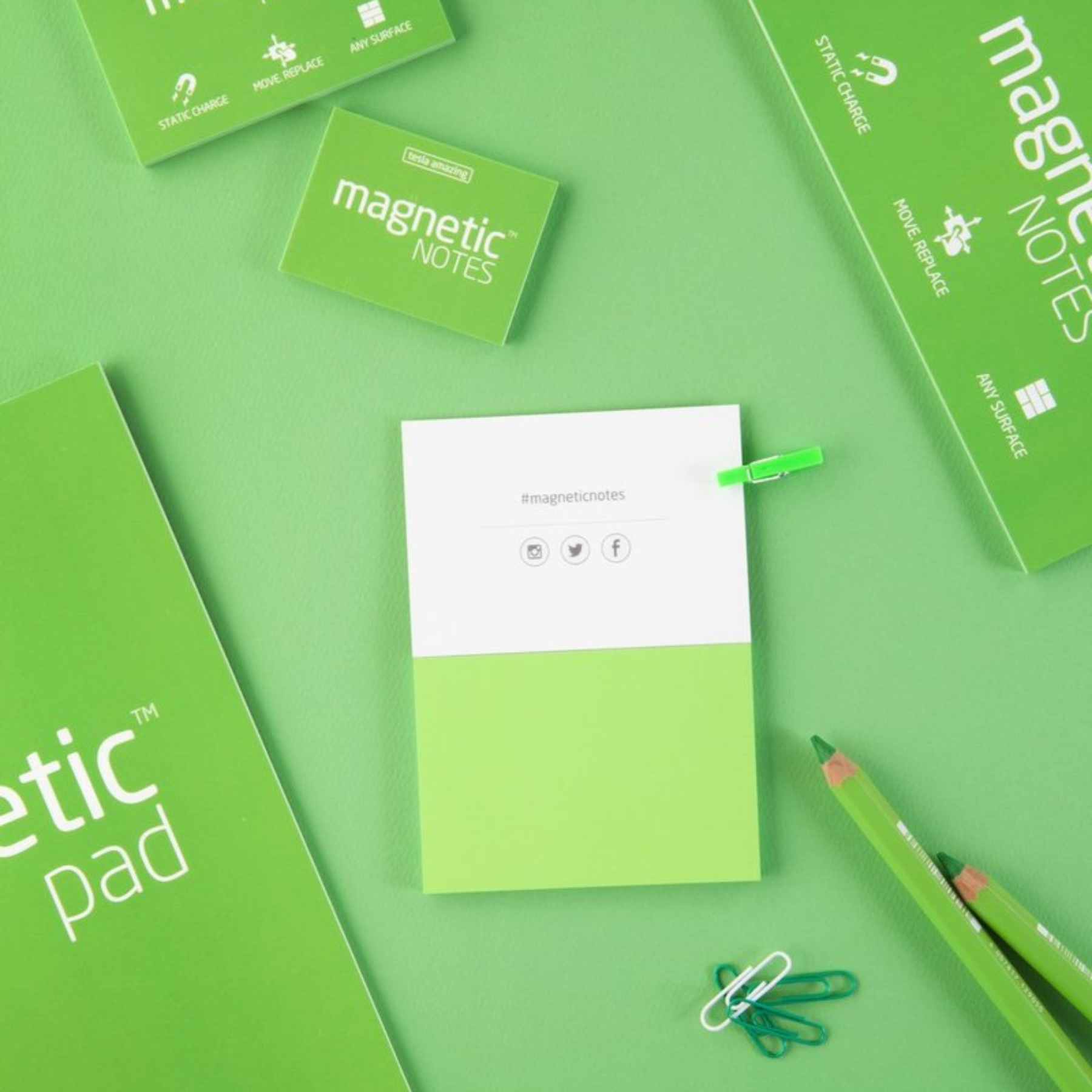 Small Magnetic Notes - Mint