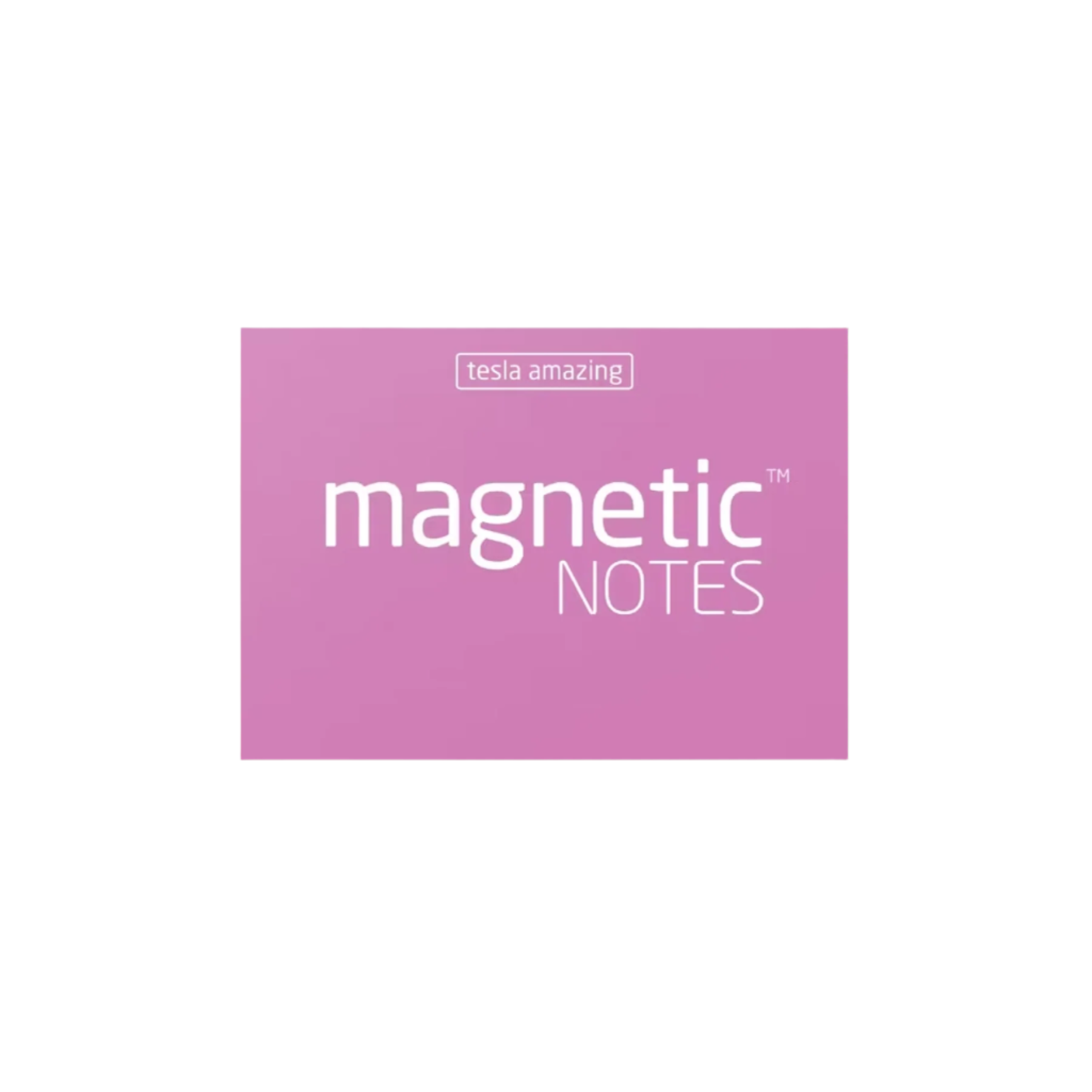Small Magnetic Notes - Pink
