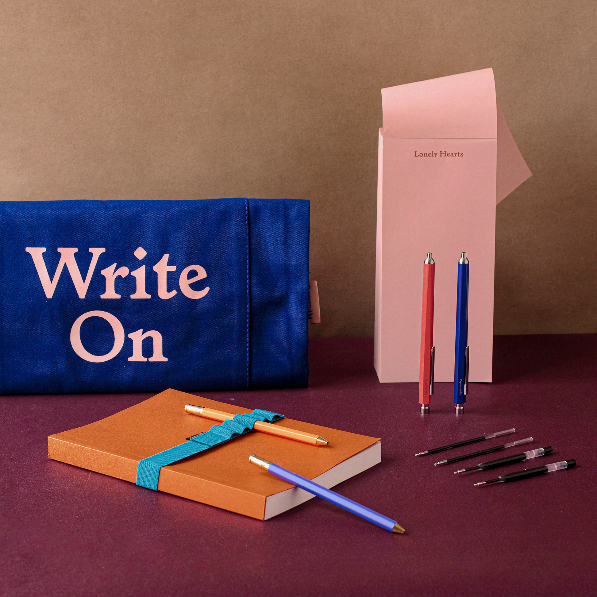 Ultimate Stationery Stash - Morello / Dot Grid Paper