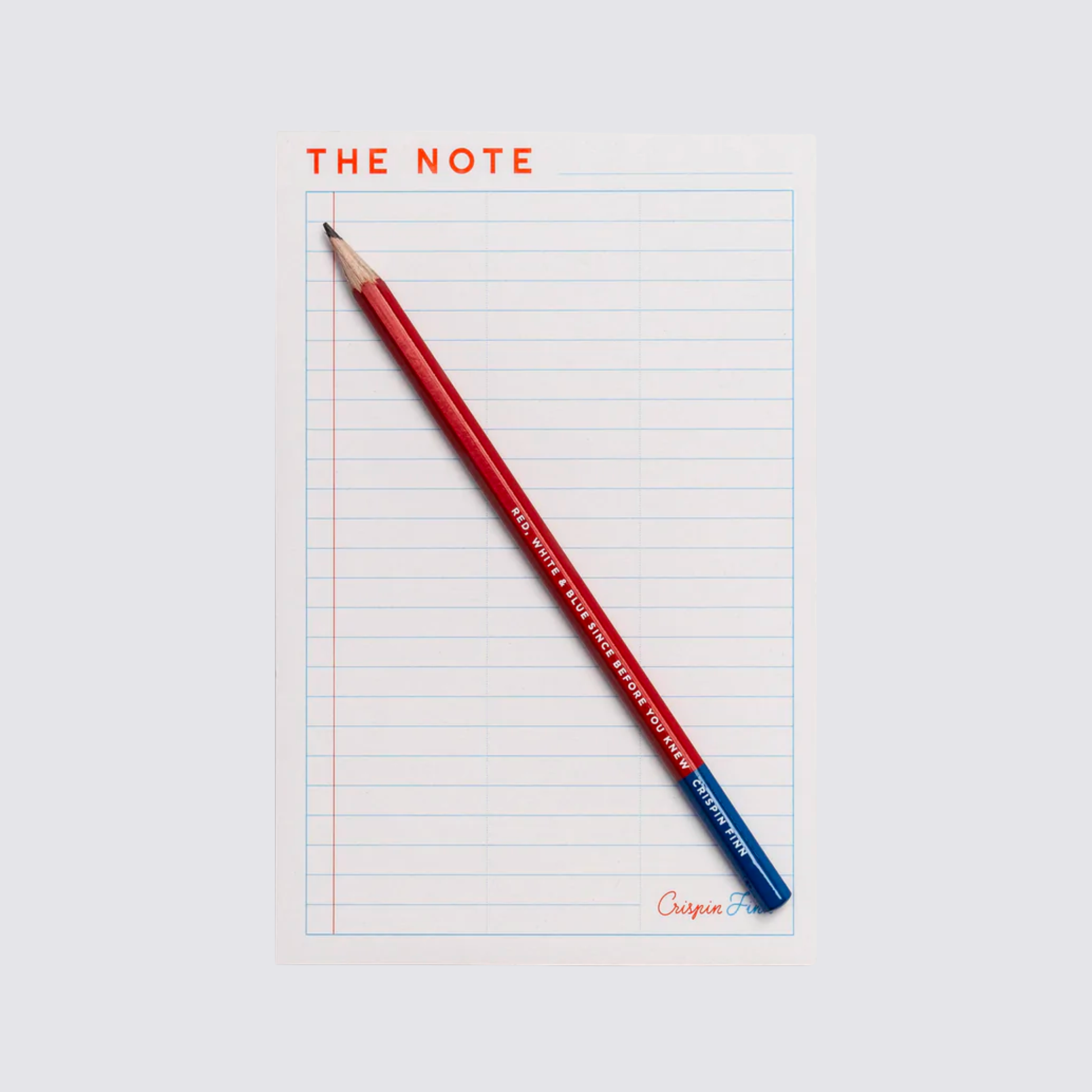 The Note Pad and Pencil