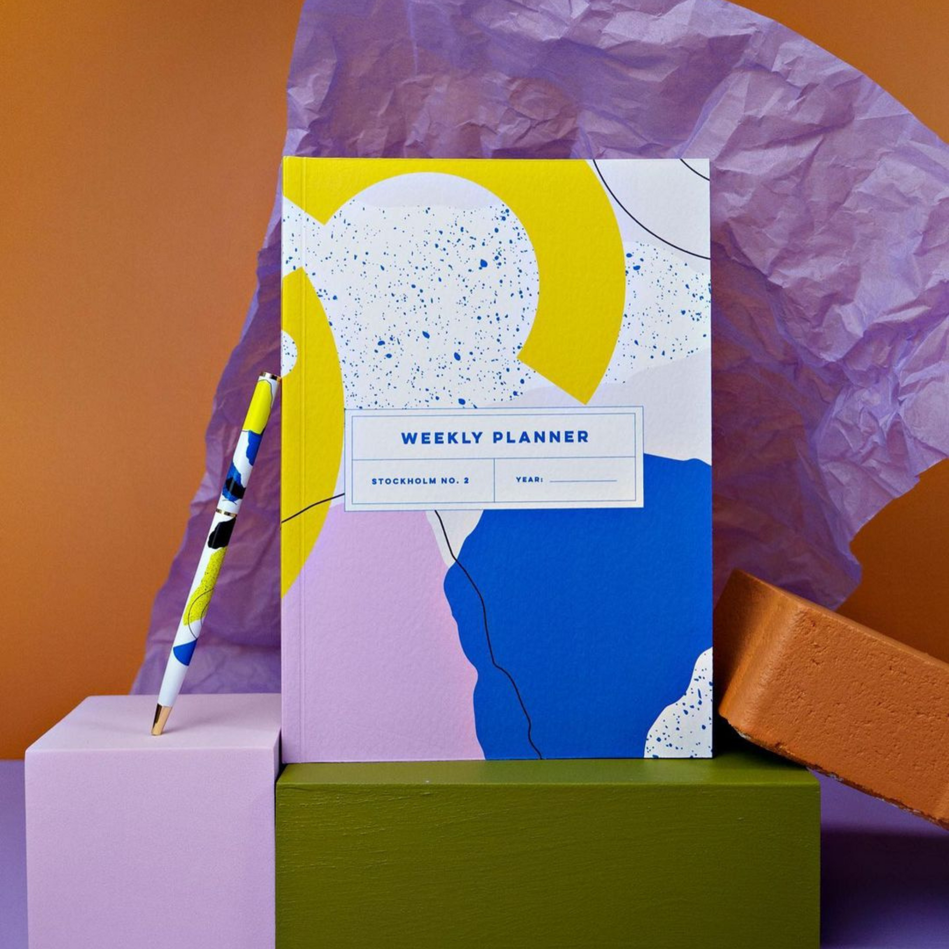 Weekly Undated Planner A5 - Stockholm No. 2