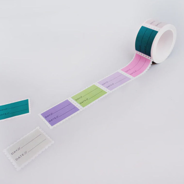 Washi Stamps - Day & Date