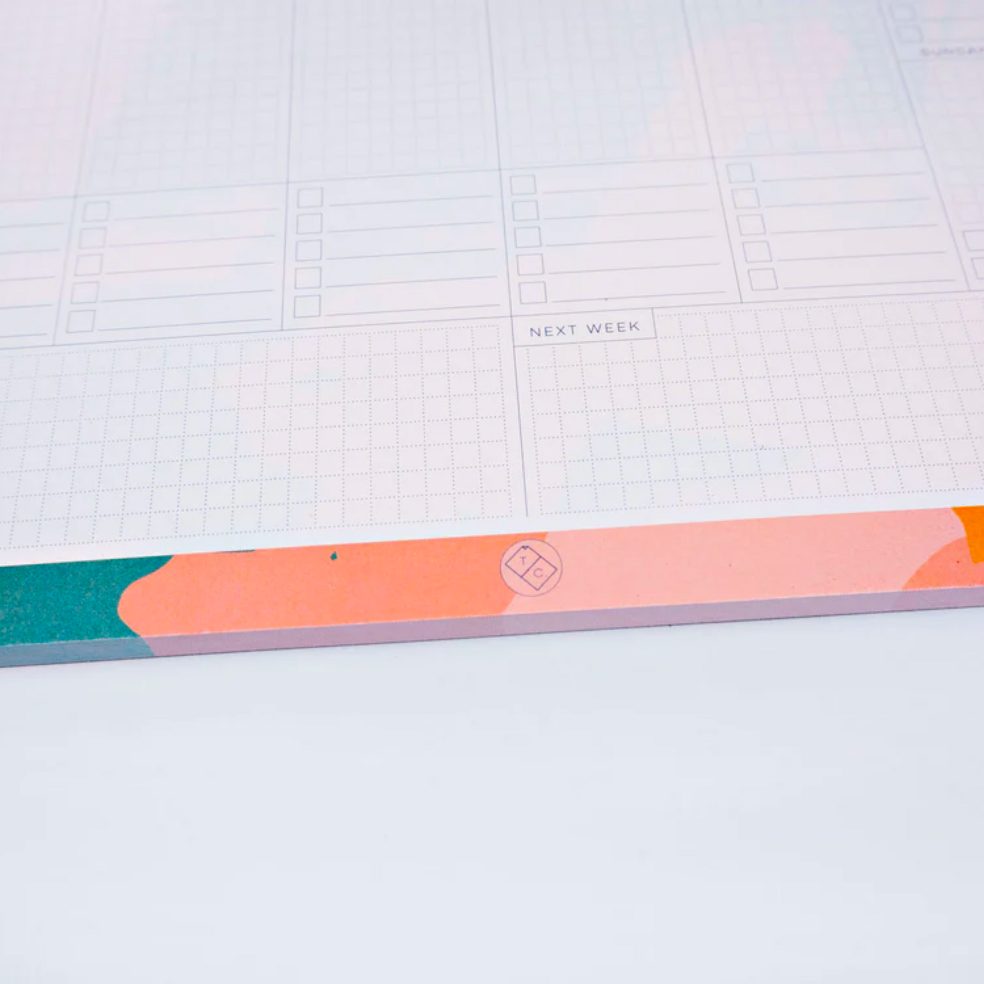 Weekly Desktop Planner Pad - Giant Rips