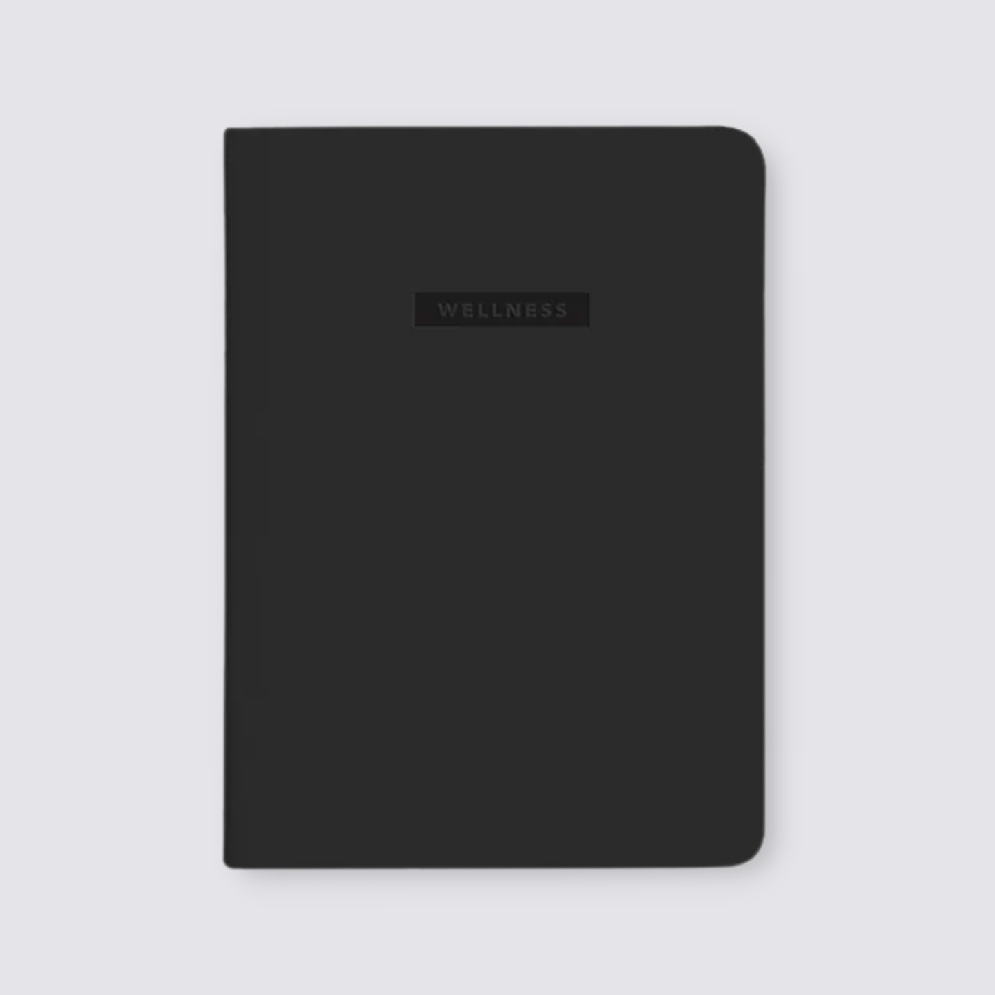 Wellness journal black
