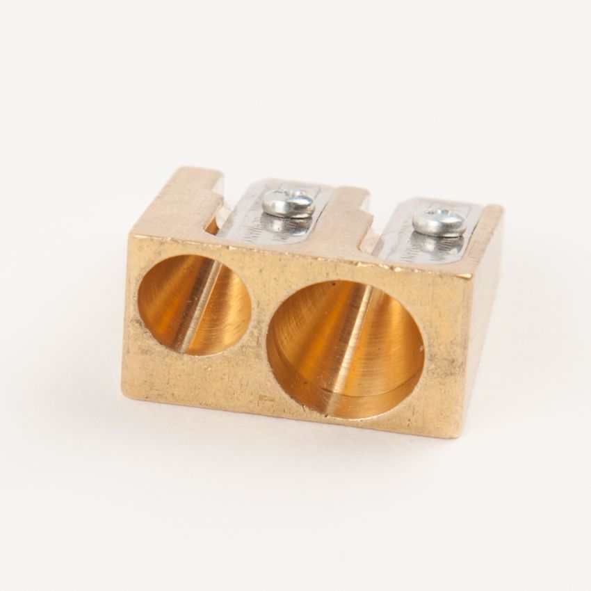 double hole pencil sharpener