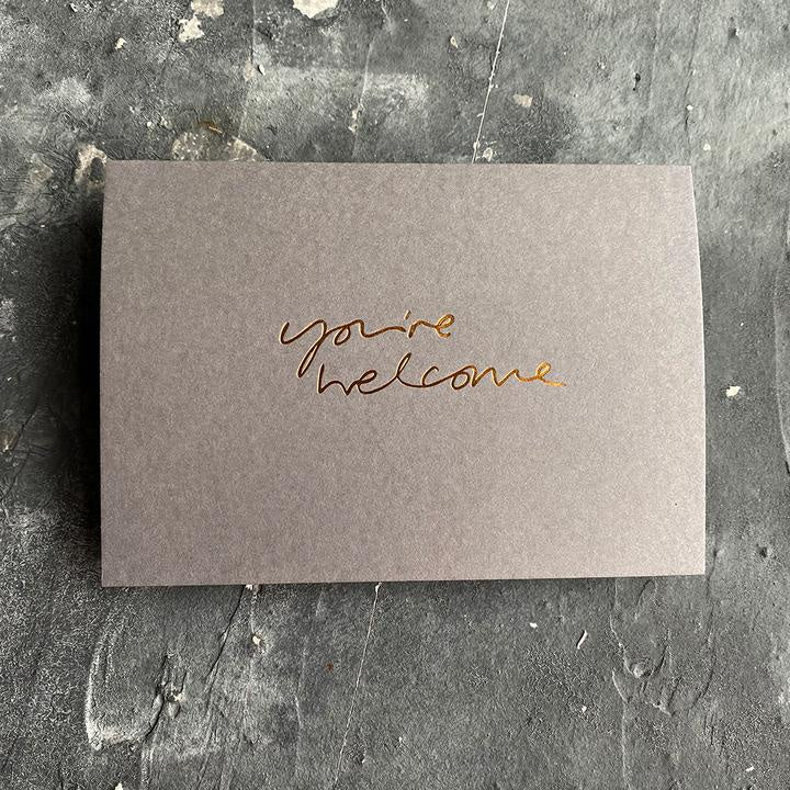 You're Welcome - Cash Card