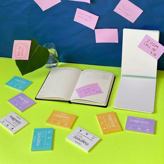 Small Magnetic Notes - Aqua