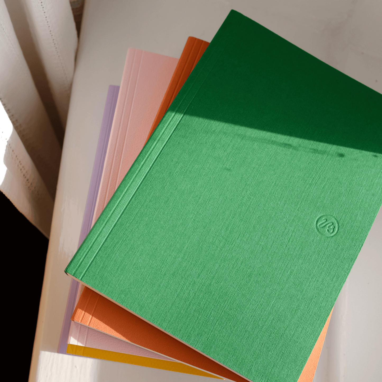 green notebook