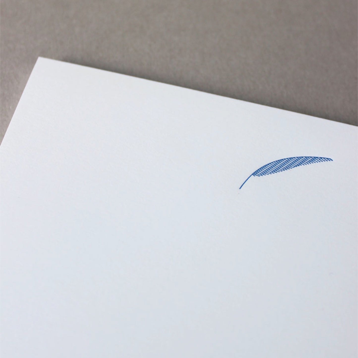 A4 Letter Pad - Blue Palm