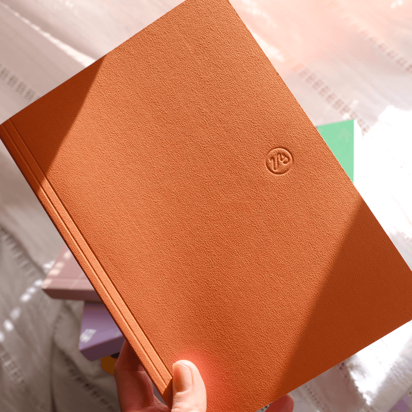 Burnt Orange Notebook Cover