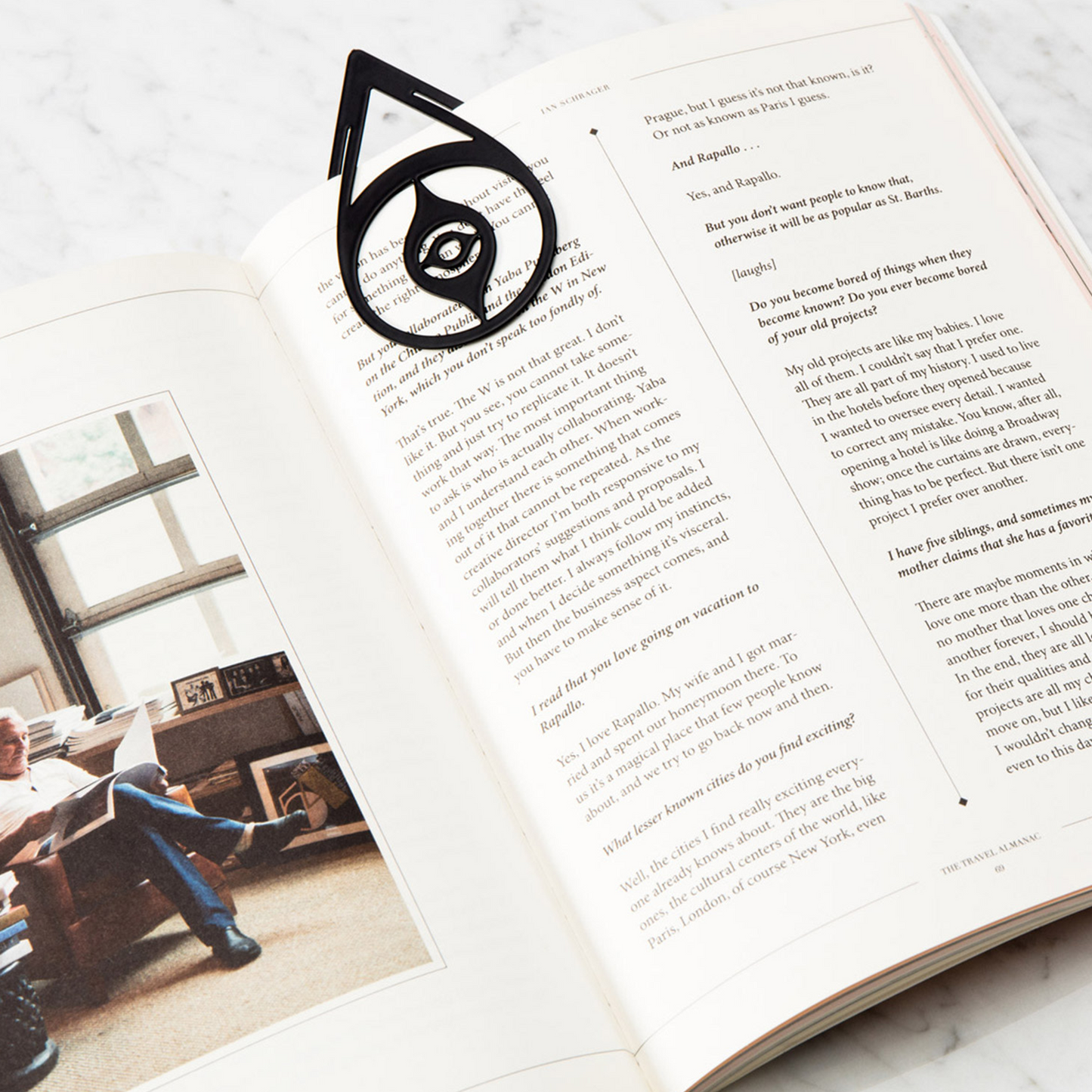 nazar black bookmark