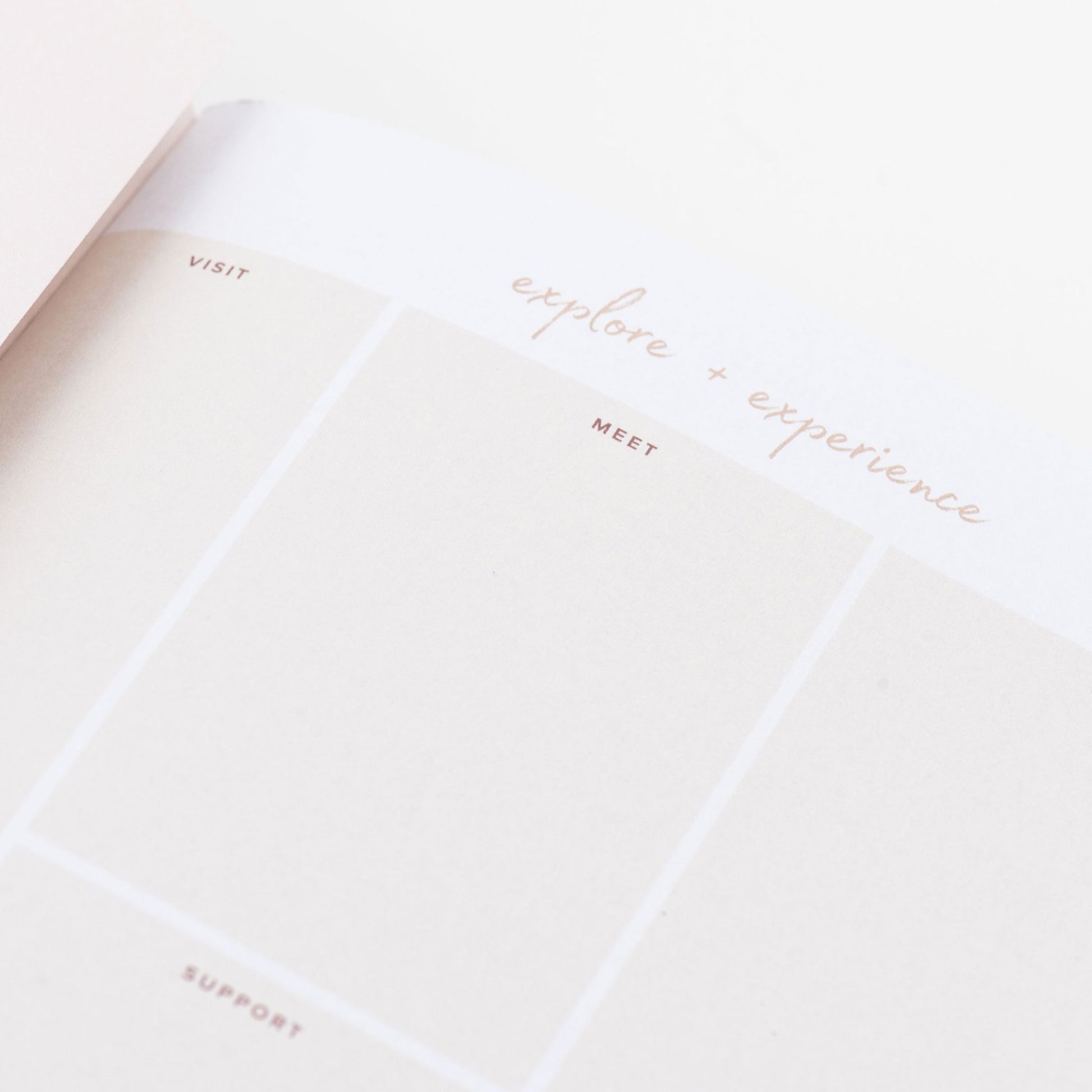 Undated Weekly Planner - Grey