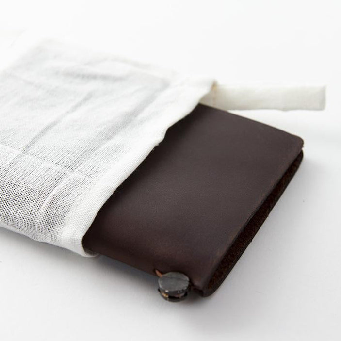travelers notebook in bag